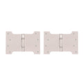 Parliament Projection Door Hinges 4" - 102x102x152x3mm - Polished Stainless Steel
