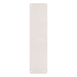 Door Finger Push Plate - 300x75mm - Polished Stainless Steel - tradefit