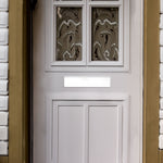 60 Minute Intumescent ABS Frame Telescopic Letterbox - Polished Silver 300mm - tradefit - 5