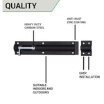 Tower Bolt - 215mm / 8 Inch - Black - tradefit - 4
