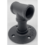 Black Handrail Grab Rail 900mm - Cast Iron - tradefit - 5