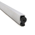 Drop Down Door Seal Acoustic Fire Door FD30/60 - Recessed - 676-826mm - Satin Aluminium