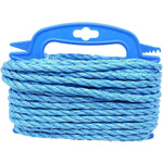 Blue Rope Poly Polypropylene Builder Rope - 8mm x 15m - Plumber Electrician Draw Rope - tradefit - 2