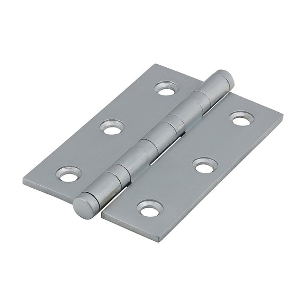 Solid Brass Performance Ball Race Hinge - 76 x 50mm - Satin Chrome - tradefit - Featured Image