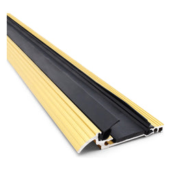 FD30 Fire Door Threshold - 1000mm - 56mm Inward Opening Doors - Gold - tradefit