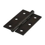 Solid Brass Performance Ball Race Hinge - 76 x 50mm - Bronze - tradefit - 1