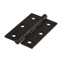 Solid Brass Performance Ball Race Hinge - 76 x 50mm - Bronze - tradefit
