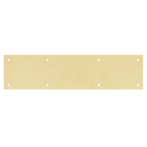 Kick Plate 1.2mm Polished Brass - Un - Lacquered - 800x150mm - tradefit - Featured Image