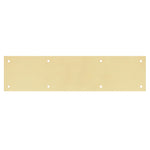 Kick Plate 1.2mm Polished Brass - Un - Lacquered - 700x150mm - tradefit - 1