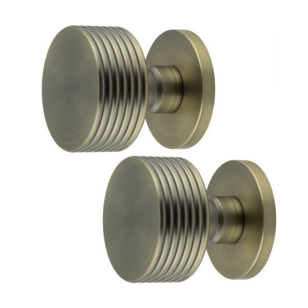 Tangier Antique Brass Mortice Door Knob - tradefit - Featured Image