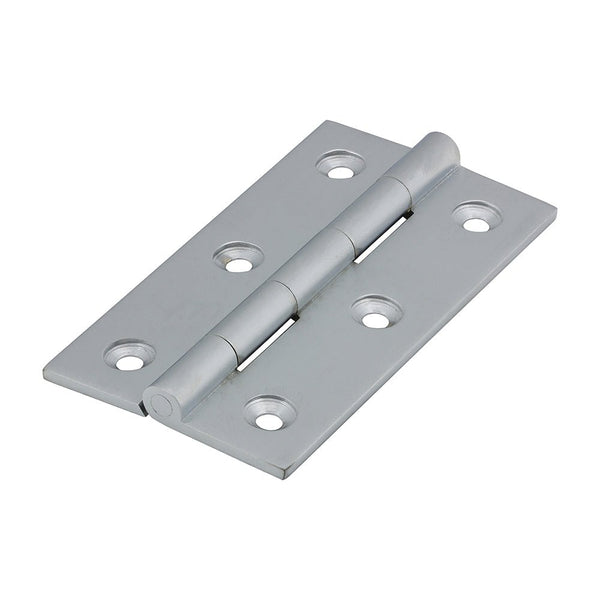 Solid Brass Solid Drawn Hinge - 75 x 40mm - Satin Chrrome - tradefit - Featured Image
