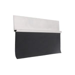 Garage / Industrial Door Seal - 30mm Carrier - 45mm Blade - 3000mm - Mill Aluminium - tradefit - 1