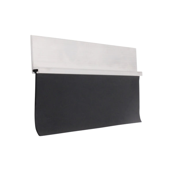 Garage / Industrial Door Seal - 30mm Carrier - 45mm Blade - 3000mm - Mill Aluminium - tradefit - Featured Image