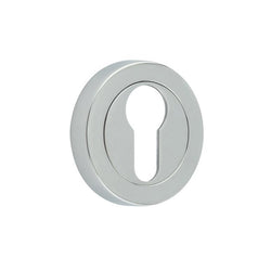 Euro Escutcheon - Polished Chrome - tradefit