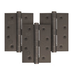 Bronze Fire Door Hinges – 4 Inch/102mm – Grade 11 Steel Ball Bearing – Pack of 3 Hinges - tradefit - 1