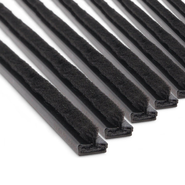 Intumescent Brush Fire & Smoke Seal - 10x4x2100mm - Pack of 10 - Black - tradefit - Featured Image