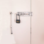 Emergency Exit Break Glass Panic Bolt Kit with Ceramic Tube & Padlock - tradefit - 8