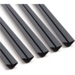 Batwing Flap Weather Seal 2100mm Self Adhesive - Pack of 5 - Black - tradefit - 1