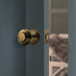 2.5 inch/64mm Tubular Latch Bolt Through - 44mm Backset - Antique Brass - tradefit - 7