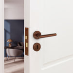 Mortice Fire Rated Sashlock - 80mm Case Size - 57mm Backset - Bronze - tradefit - 6