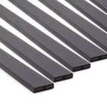 Intumescent Seal Strip - Fire Only - 15x4x2100mm - Black - Pack of 50 - tradefit - 1