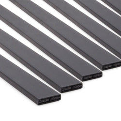 Intumescent Fire Door Seal Strip - Fire Only - 20x4x2100mm - Black - Trade Pack of 150 - tradefit