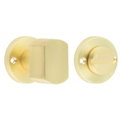 Bathroom Turn and Release - Satin Brass - tradefit