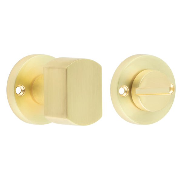 Bathroom Turn and Release - Satin Brass - tradefit - Featured Image