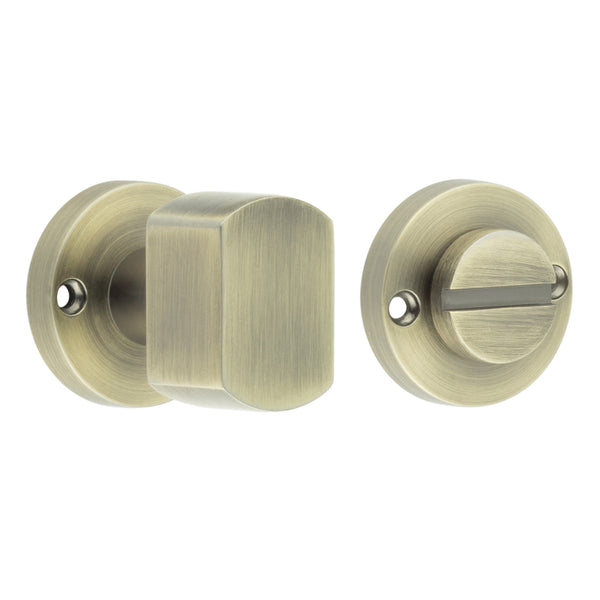 Bathroom Turn and Release - Antique Brass - tradefit - Featured Image