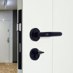 DIN Euro Profile Escape Sashlock Case - Square Forend - 60mm Backset / 90mm Case - Matt Black - tradefit - 5
