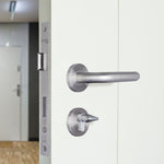 DIN Euro Profile Escape Sashlock Case - Square Forend - 60mm Backset / 90mm Case - Satin Stainless Steel - tradefit - 5