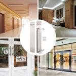 Architectural Pull Handle On Plate & Push Plate Kit - 475 x 75mm - Satin Stainless Steel - tradefit - 6