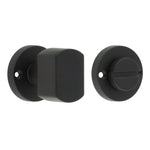 Bathroom Turn and Release - Matt Black - tradefit - 1