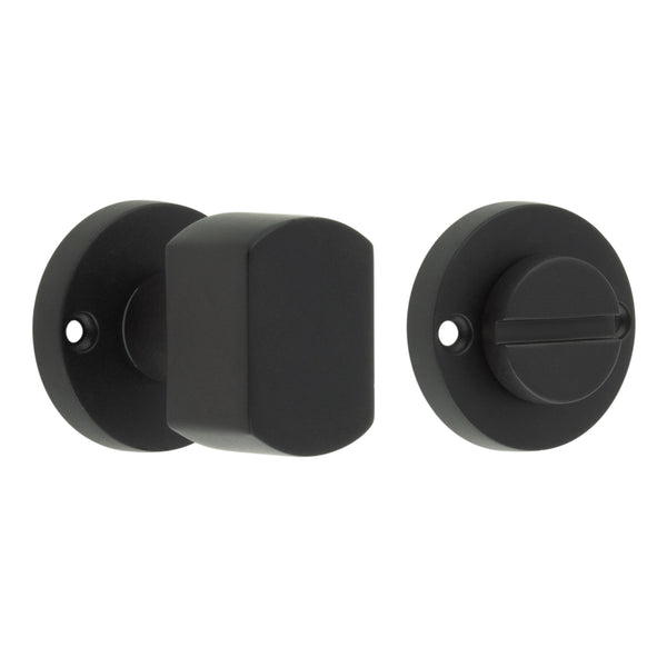 Bathroom Turn and Release - Matt Black - tradefit - Featured Image