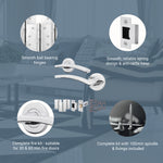 Euroda - Plus Polished Chrome Lever on Rose Fire Door Handle Pack - Latch - FD30/60 - tradefit - 3