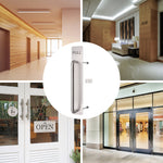 Architectural Pull Handle On Plate - Engraved Pull - 475 x 75mm - Satin Aluminium - tradefit - 6