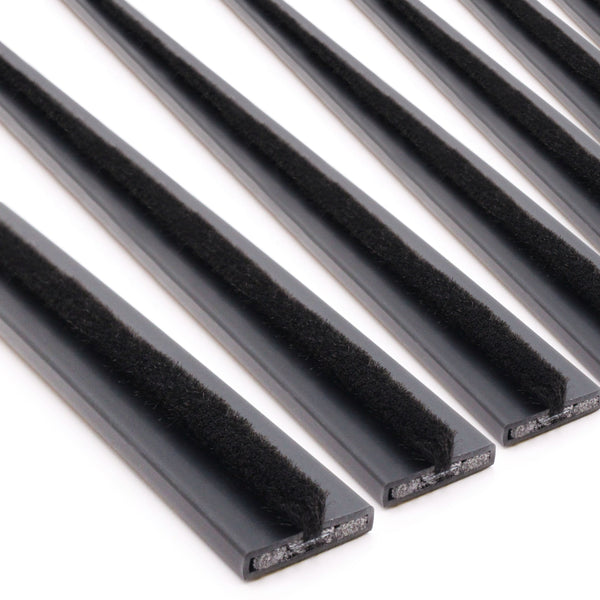 Intumescent Fire Door Seal Strip - Fire and Smoke - 20x4x2100mm - Black - Trade Pack of 100 - tradefit - Featured Image