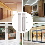 Architectural Pull Handle On Plate & Push Plate Kit - 475 x 75mm - Satin Aluminium - tradefit - 6