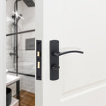 Euroda - Plus Black Fire Door Handle Pack - Bathroom - FD30/60 - tradefit - 6