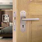 Mortice Fire Rated Sashlock - 64mm Case Size - 44mm Backset - Satin Nickel - tradefit - 6