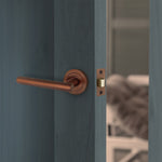 3 inch/76mm Tubular Latch Bolt Through - 57mm Backset - Bronze - tradefit - 7
