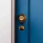 Beehive Antique Brass Mortice Door Knob Kit - 80mm Bathroom Lock - tradefit - 6