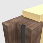 Intumescent Seal Strip - Fire Only - 10x4x2100mm - Black - Pack of 50 - tradefit - 8