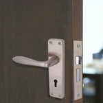 Sassari Satin Nickel Lever Door Handle Pack - BS3621 5 Lever Sashlock - tradefit - 6