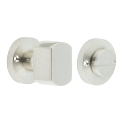Bathroom Turn and Release - Satin Nickel - tradefit