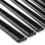 Intumescent Seal Strip - Fire and Smoke - 15x4x2100mm - Black - Pack of 50 - tradefit - 1