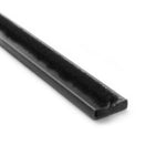 Intumescent Seal Strip - Fire and Smoke - 15x4x2100mm - Black - Pack of 50 - tradefit - 2