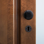 Beehive Black Mortice Door Knob Kit - 80mm Sashlock - tradefit - 6