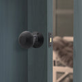 2.5 inch/64mm Tubular Latch Bolt Through - 44mm Backset - Black - tradefit