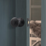 3 inch/76mm Tubular Latch Bolt Through - 57mm Backset - Black - tradefit - 7